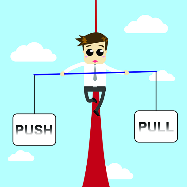 Balancing Push and Pull with Marketing Automation